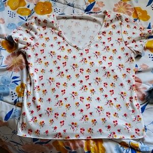 Floral Olivia Rae Blouse - Size L